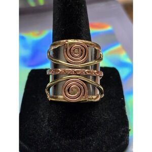 Ring Brass & Copper Cuff Item# 0070